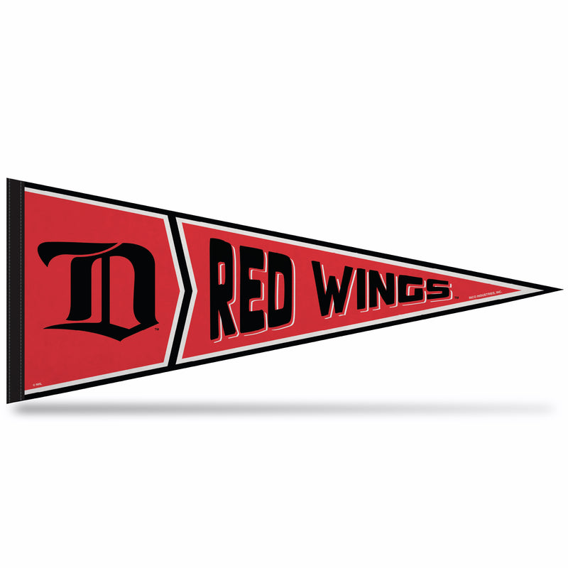 Red Wings Retro Design Soft Felt Carded Pennant (12" X 30")
