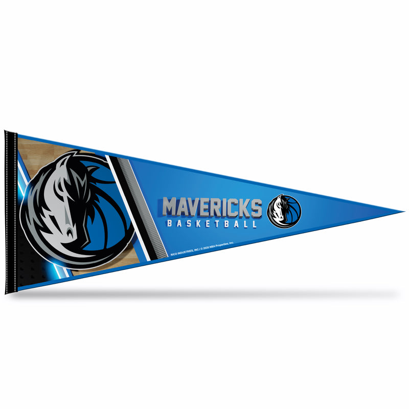 NBA Rico Industries Dallas Mavericks 12" x 30" Soft Felt Pennant - EZ to Hang