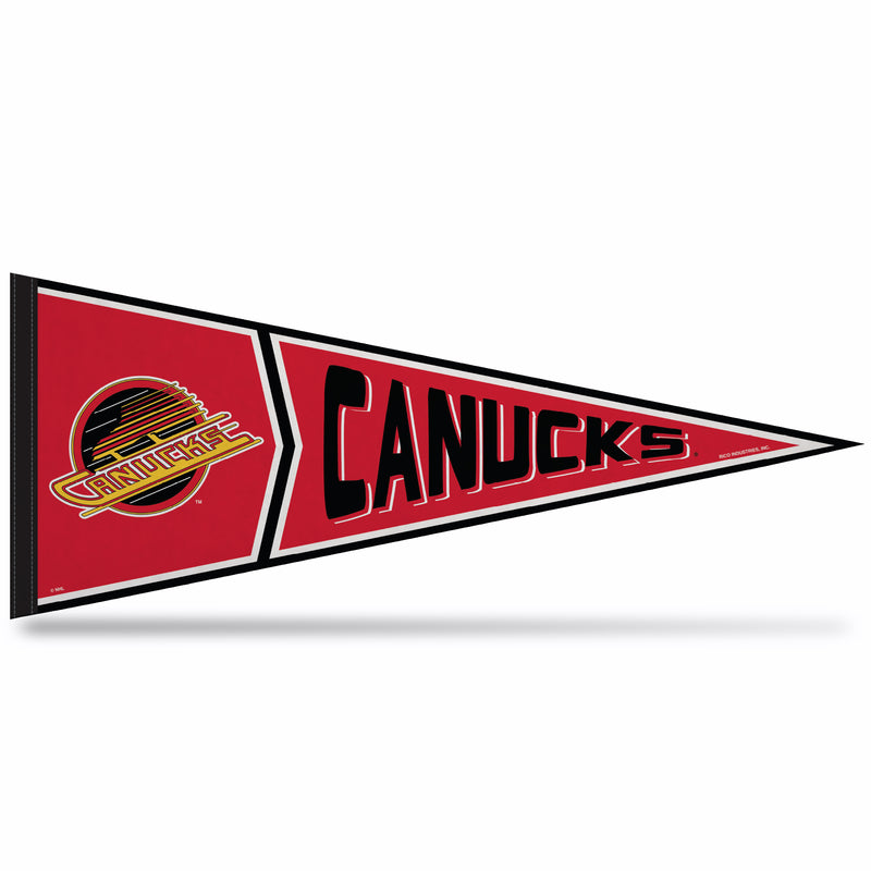 Canucks Retro Design Soft Felt Carded Pennant (12" X 30")