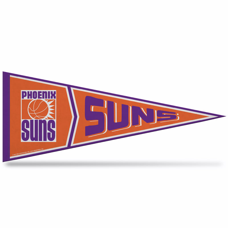 Suns Retro Design Soft Felt Carded Pennant (12" X 30")
