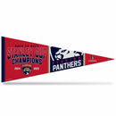 Florida Panthers 2025 Stanley Cup Champions Soft Felt 12X30 Pennant