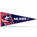 Blue Jackets Soft Felt 12" X 30" Pennant With Header Card