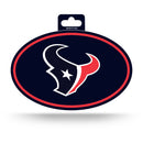 Houston Texans Oval Sticker - Full Color