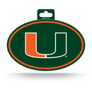 Miami  Full Color Oval Sticker