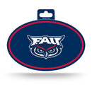 Florida Atlantic Full Color Oval Sticker