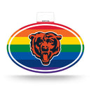 Bears Rainbow Pride Full Color Oval Sticker
