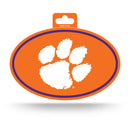 Clemson Full Color Oval Sticker