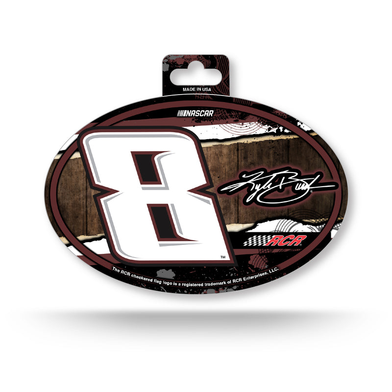 Kyle Busch No. 8 Full Color Oval Decal