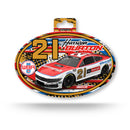 Harrison Burton No. 21 Full Color Oval Decal