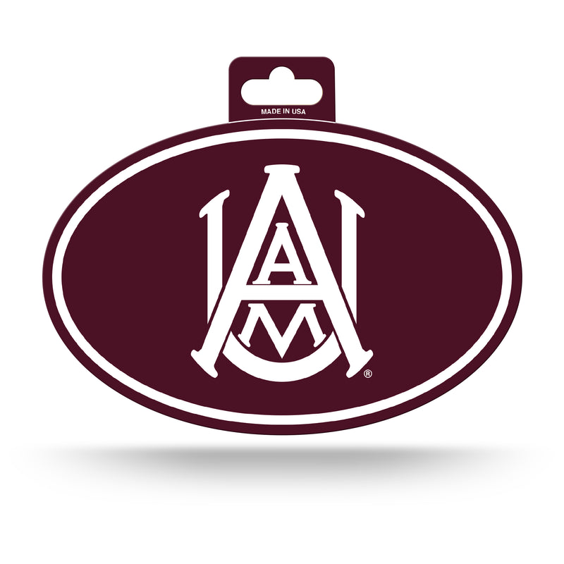 Alabama A&M Full Color Oval Sticker