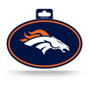 Broncos Full Color Oval Sticker