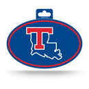 Louisiana Tech Full Color Oval Sticker