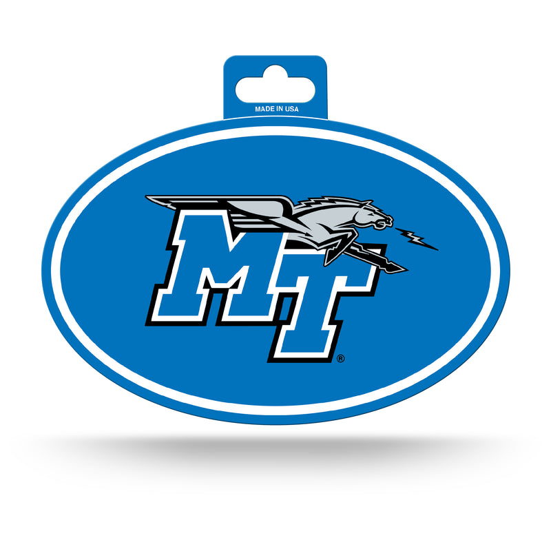 Middle Tennessee Full Color Oval Sticker