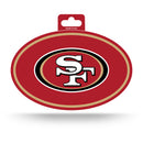 49ers Full Color Oval Sticker