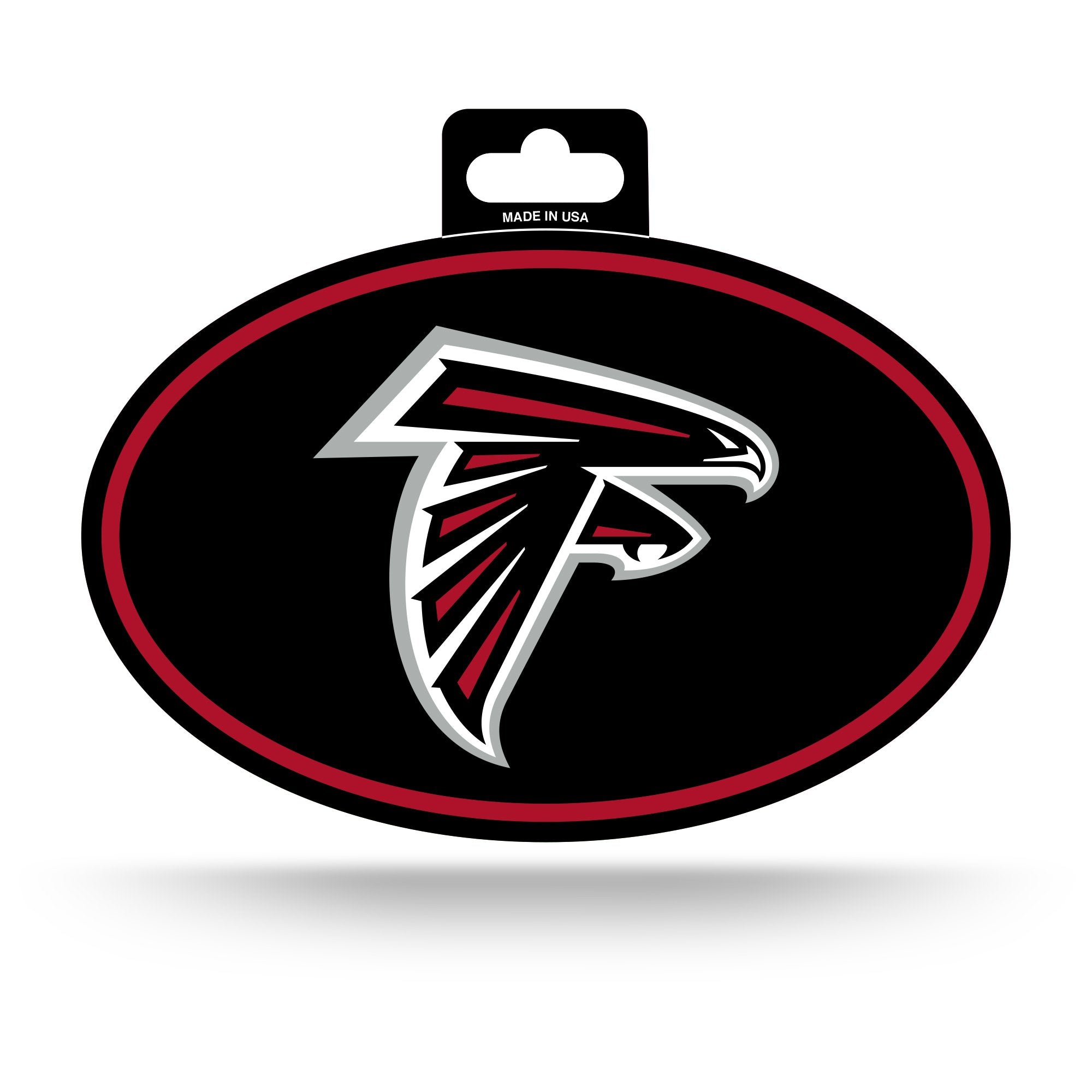 Falcons Full Color Oval Sticker