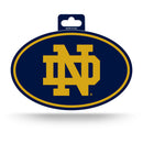 Notre Dame Full Color Oval Sticker