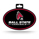 Ball State Full Color Oval Sticker