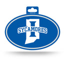 Indiana State Sycamores Full Color Oval Sticker