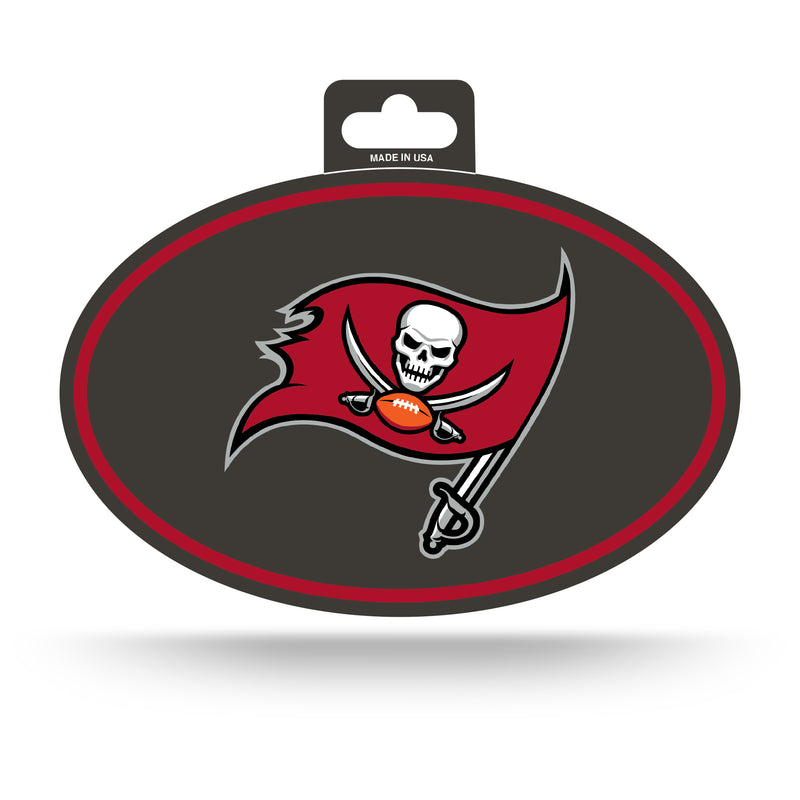 Buccaneers Full Color Oval Sticker