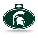 Michigan State Full Color Oval Sticker