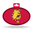Ferris State Full Color Oval Sticker