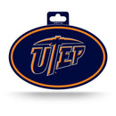 Texas At El Paso, The University Of (Utep) Full Color Oval Sticker