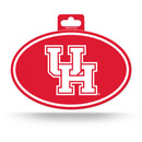 Houston Full Color Oval Sticker