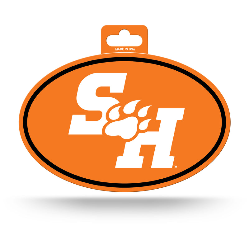 Sam Houston State Full Color Oval Sticker
