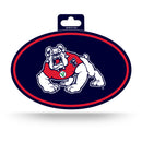 Fresno State Full Color Oval Sticker