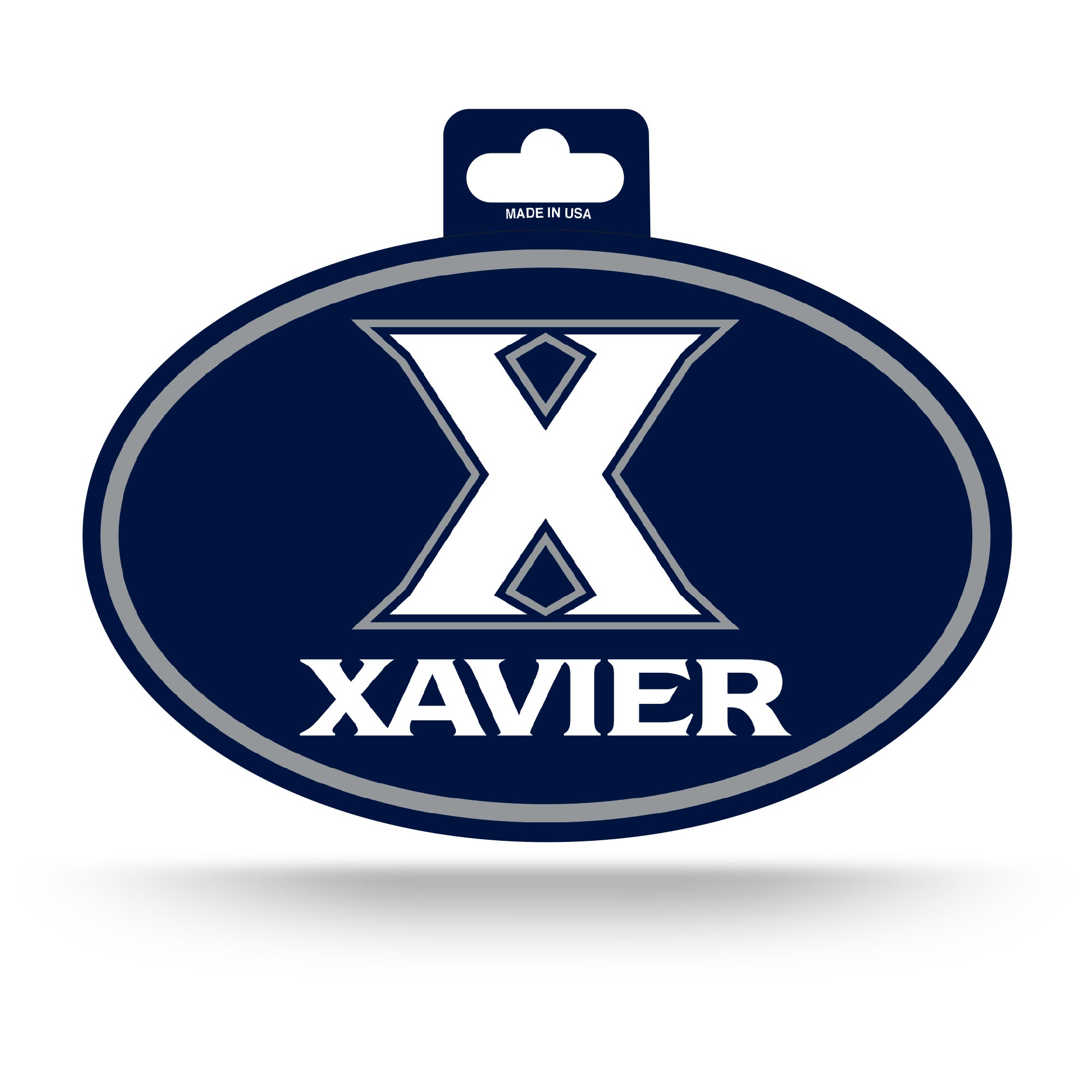 Xavier Musketeers Full Color Oval Sticker