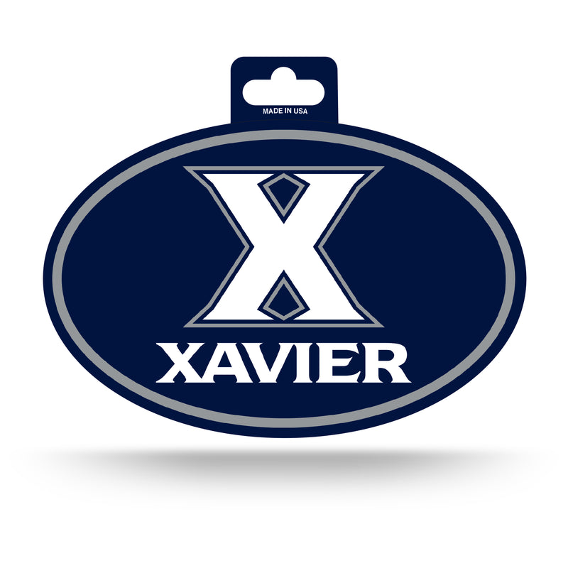 Xavier Musketeers Full Color Oval Sticker
