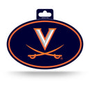 Virginia University Full Color Oval Sticker