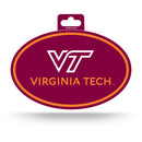Virginia Tech Full Color Oval Sticker
