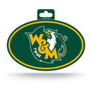 William & Mary Full Color Oval Sticker