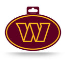 Washington Commanders Full Color Oval Sticker