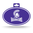 Winona State University Full Color Oval Sticker