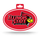 Illinois State Full Color Oval Sticker