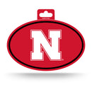 Nebraska Full Color Oval Sticker
