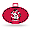 South Dakota University Full Color Oval Sticker