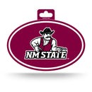 New Mexico State Full Color Oval Sticker