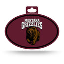 Montana University Full Color Oval Sticker