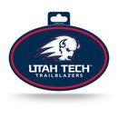 Utah Tech University Trailblazers Full Color Oval Sticker