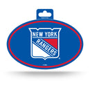 Rangers - NY Full Color Oval Sticker