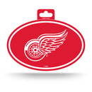 Red Wings Full Color Oval Sticker