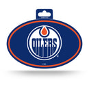 Oilers Full Color Oval Sticker
