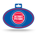 Pistons Full Color Oval Sticker