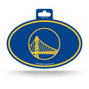 Warriors Full Color Oval Sticker