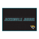 Jacksonville Jaguars Large 12" X 18" Molded PVC Bar Mat
