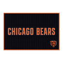 Chicago Bears Large 12" X 18" Molded PVC Bar Mat