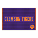 Clemson Tigers Large 12" X 18" Molded PVC Bar Mat